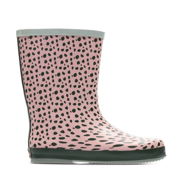 Clarks Boys Tarri Splash Wellies Pink | CA-9581463